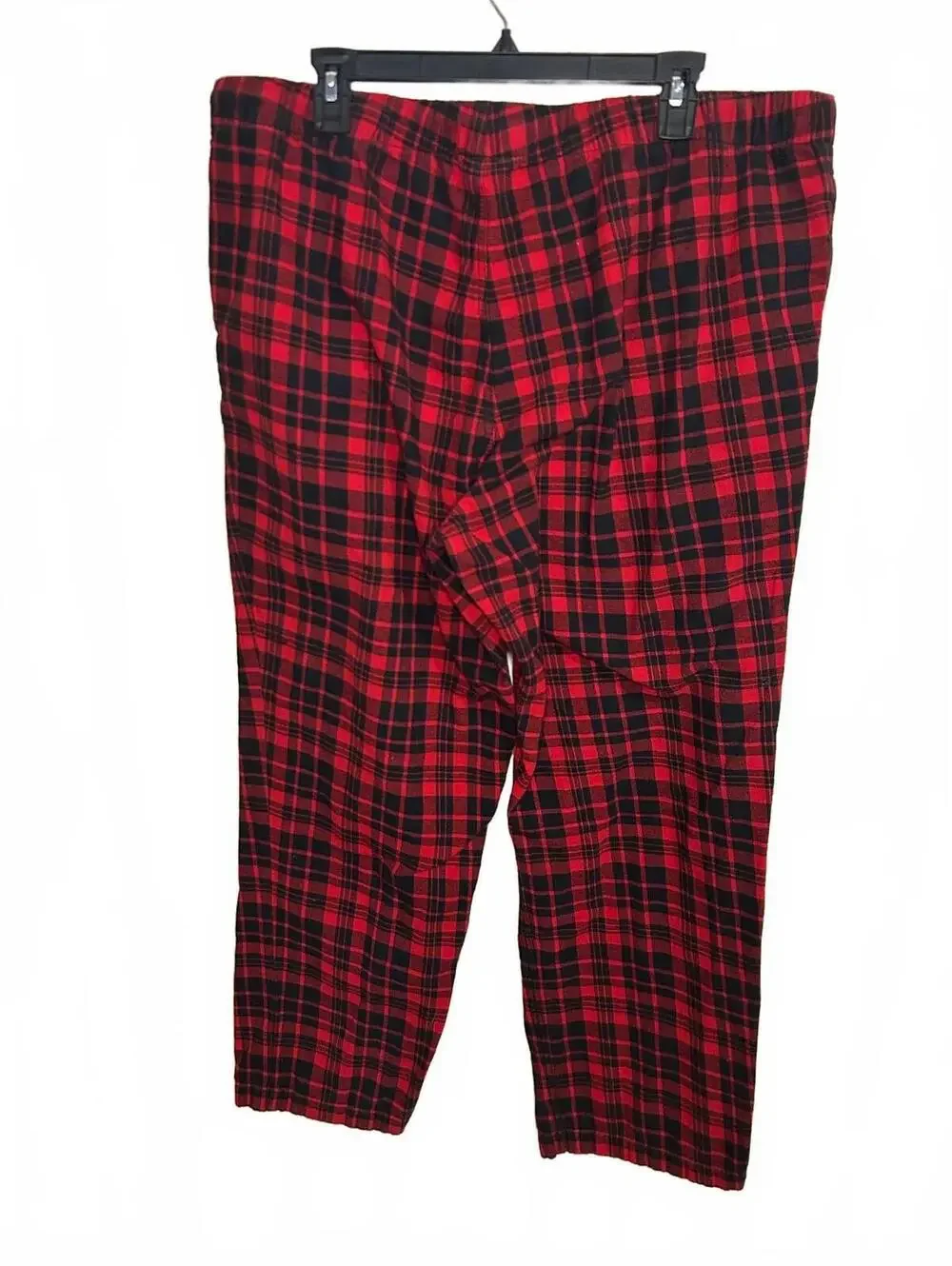 Duluth Pajama bottoms plaid black red XL